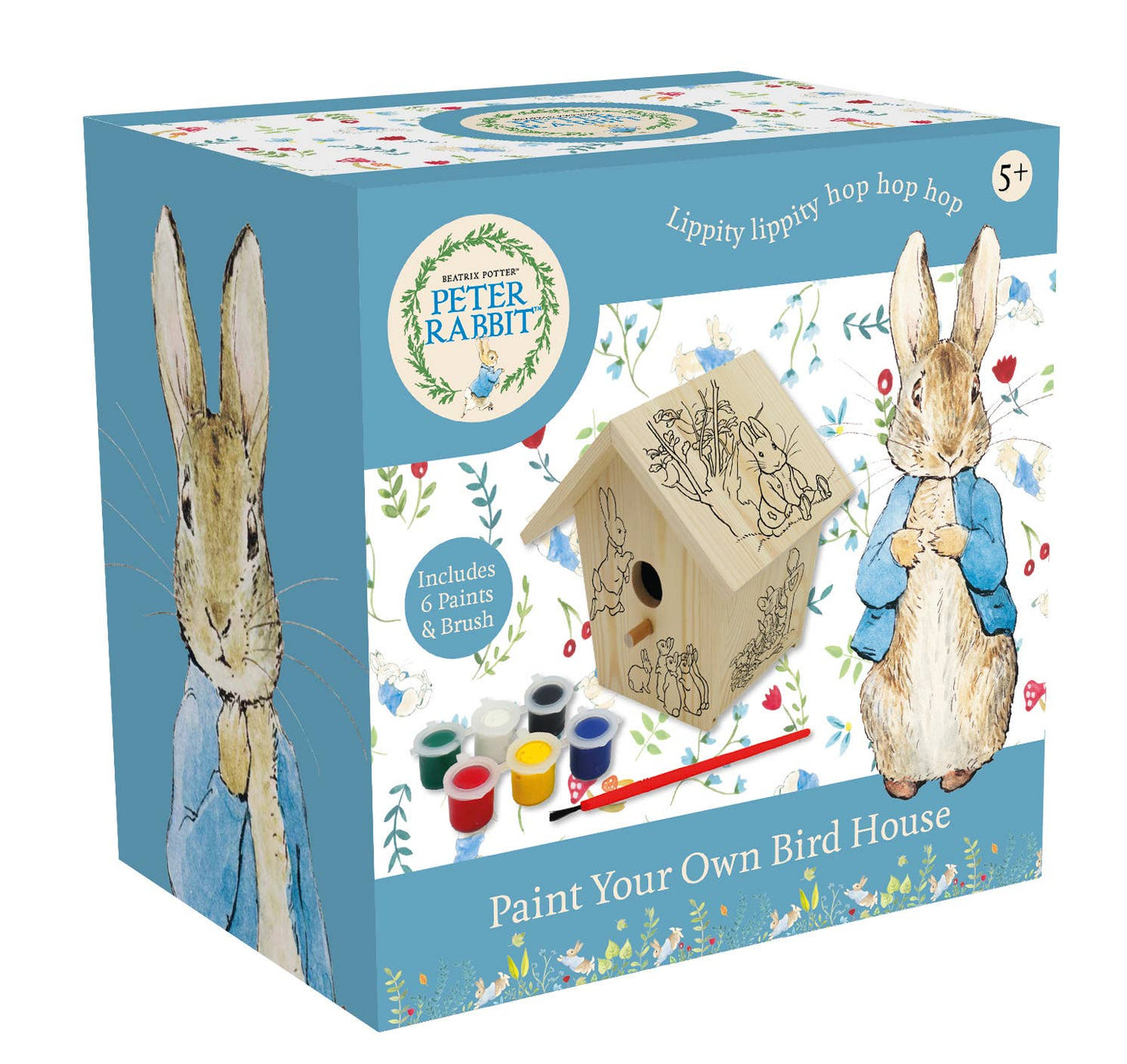 Peter Rabbit DIY Craft Kit - Paint Your Own Birdhouse