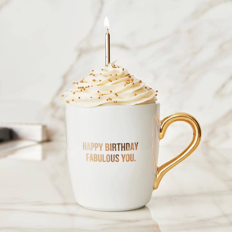 That's All Gold Mug - Happy Birthday Fabulous You
