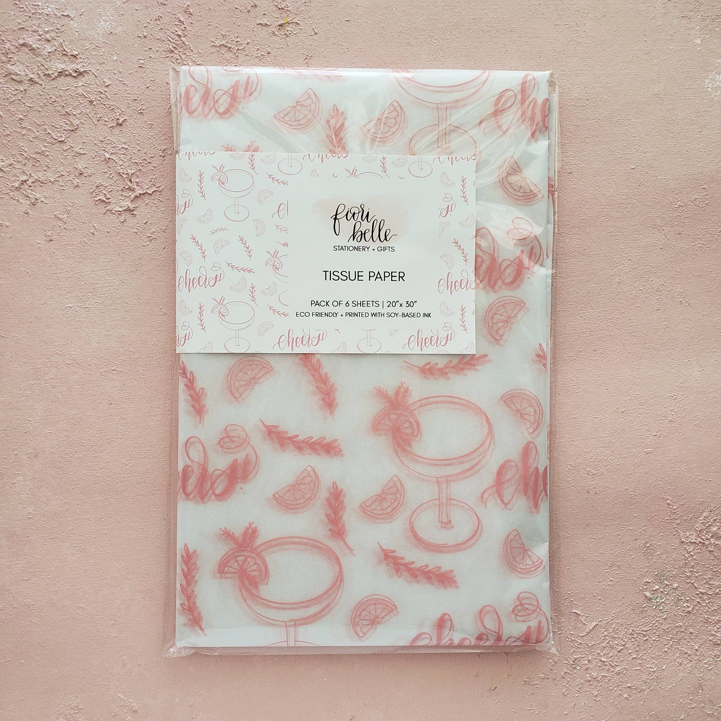 Pink cheers Tissue Paper - Cheers Tissue Sheets