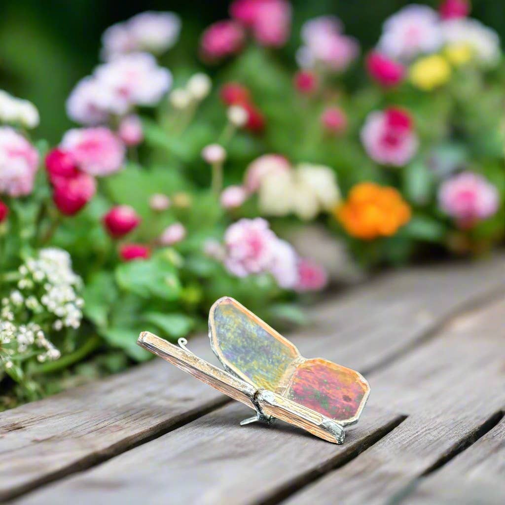 Celebration Of Life Gift: Sympathy Glass Butterfly