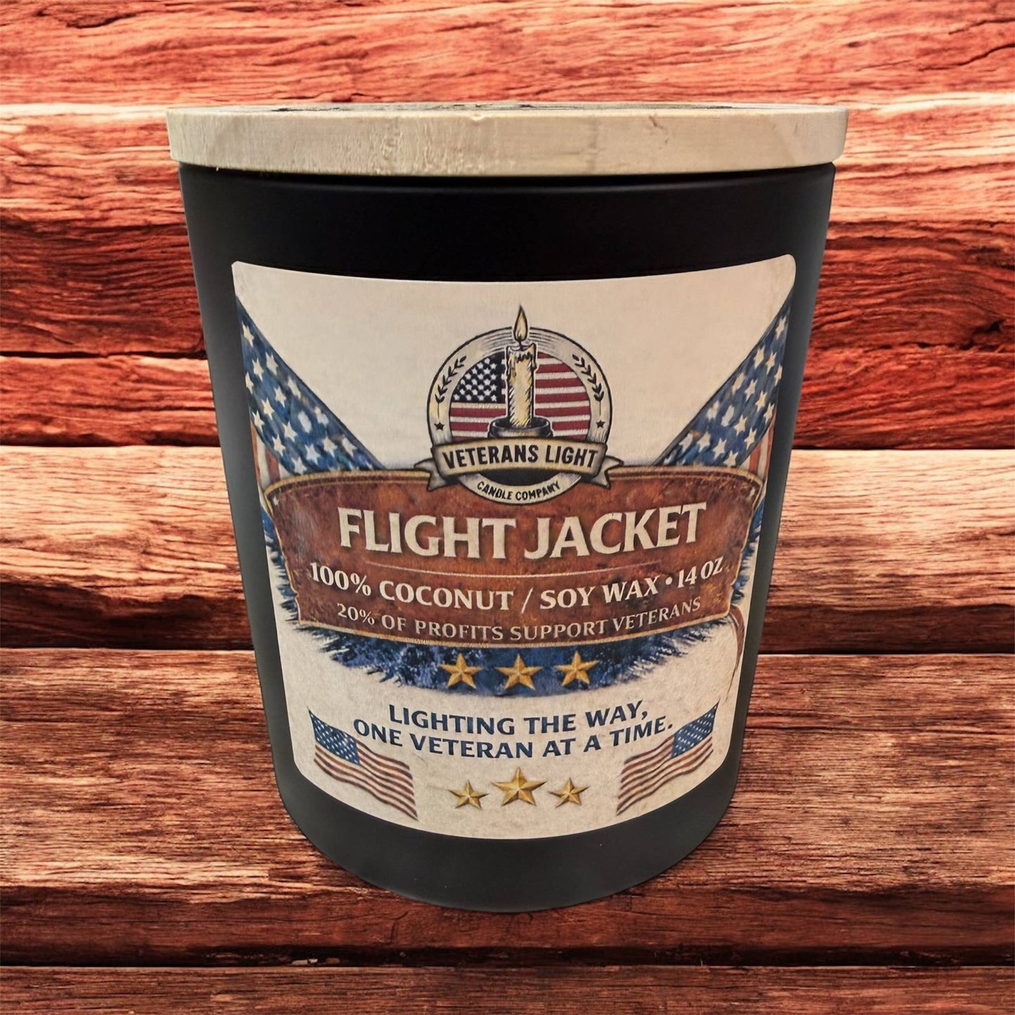 Flight Jacket –Bold Leather & Amber