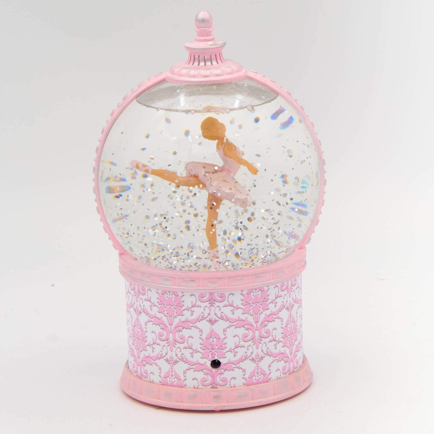 Musical LED Swirl Ballet Glitterdome