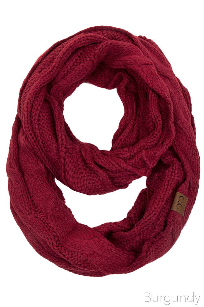C.C Knitted Scarf