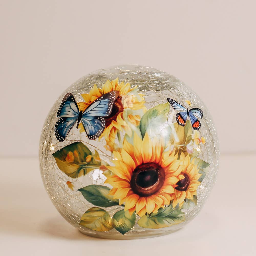 Sunflower & Butterfly Orb