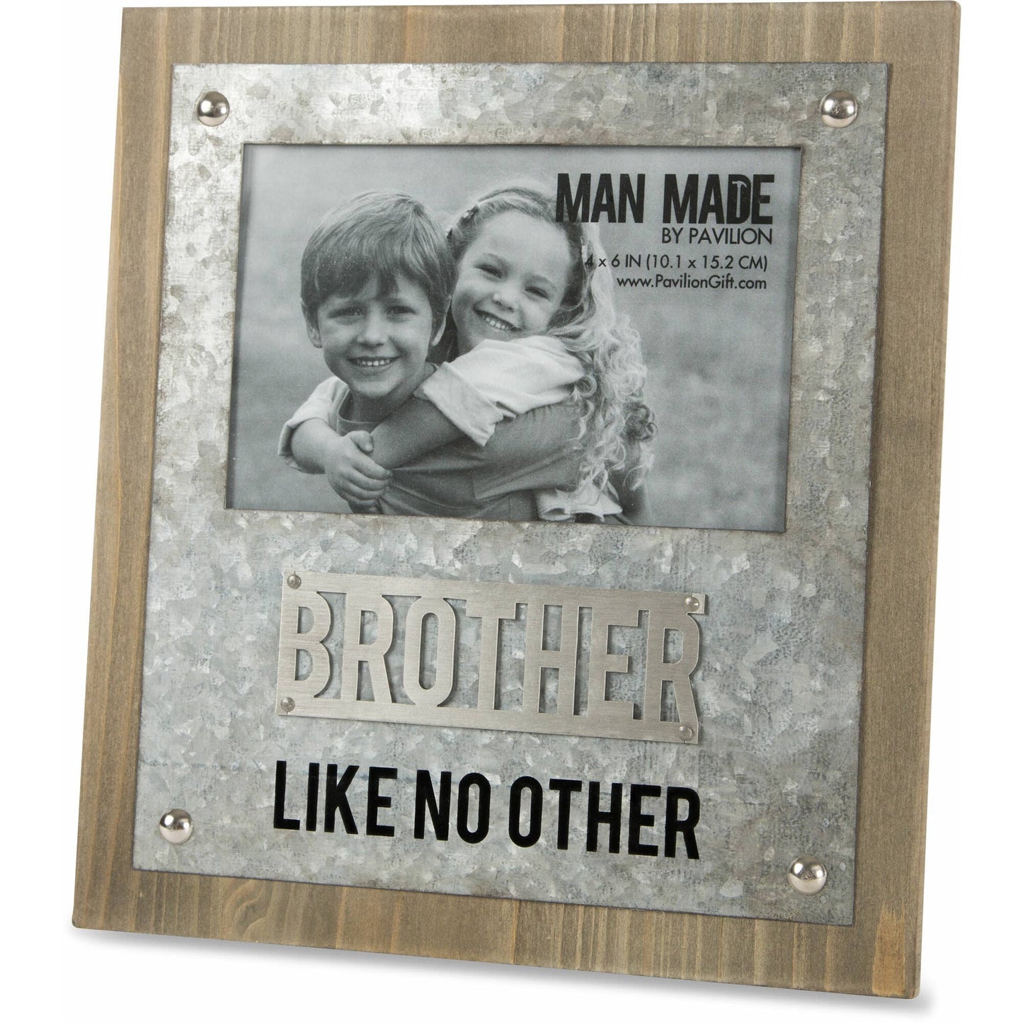 Brother - 8.25" x 9" Frame
(Holds 4" x 6" Photo)