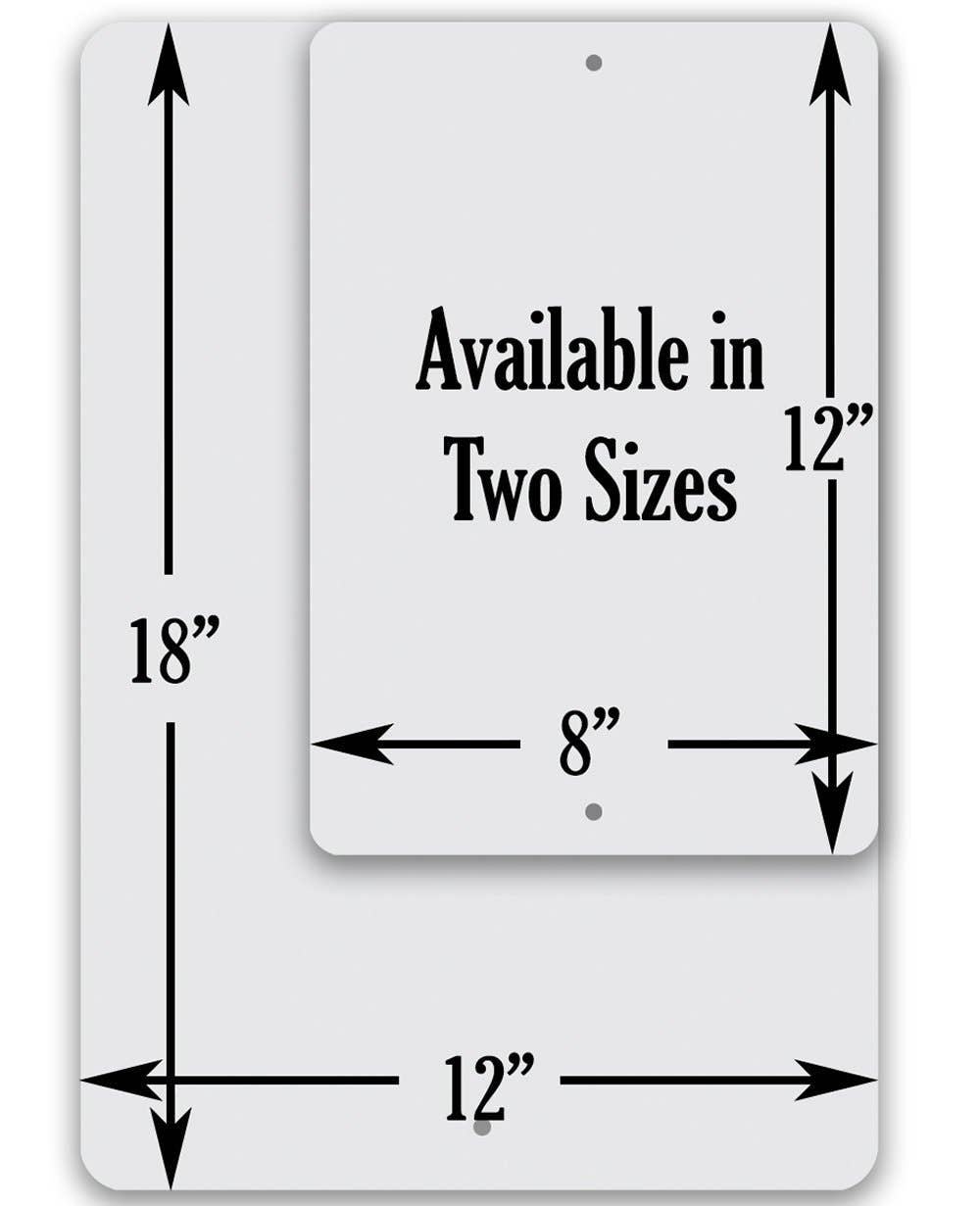 Backyard Bar - Metal Sign
