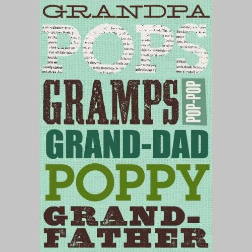 Recycled Paper Birthday Grandpa Card |AGRP| 7260442