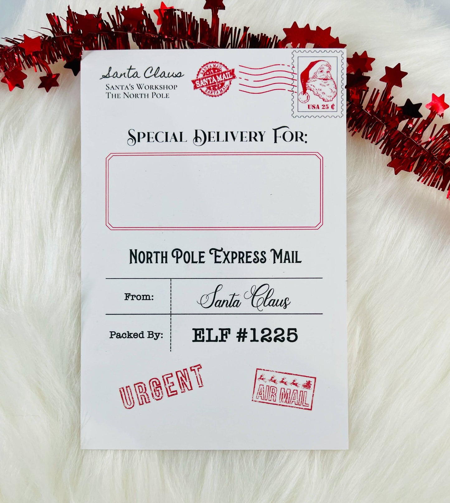 Santa Cam Christmas Ornament