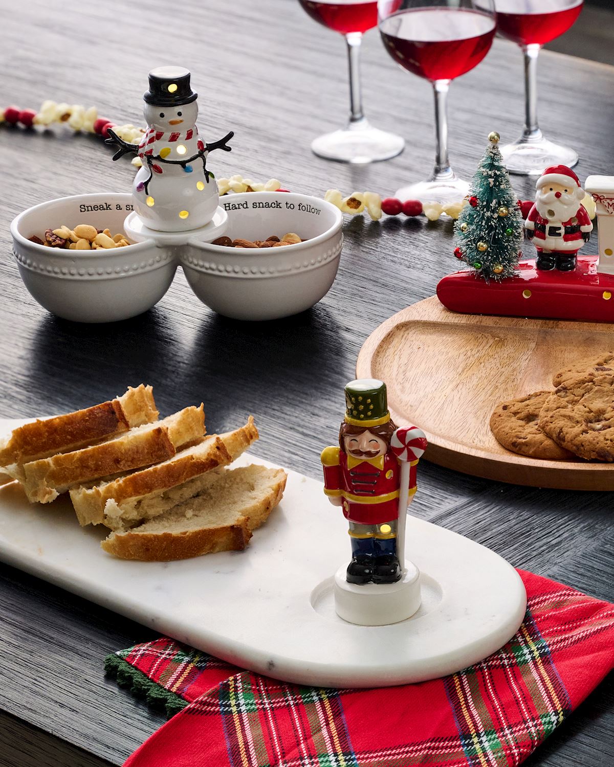 Snowman Light-Up Sitter