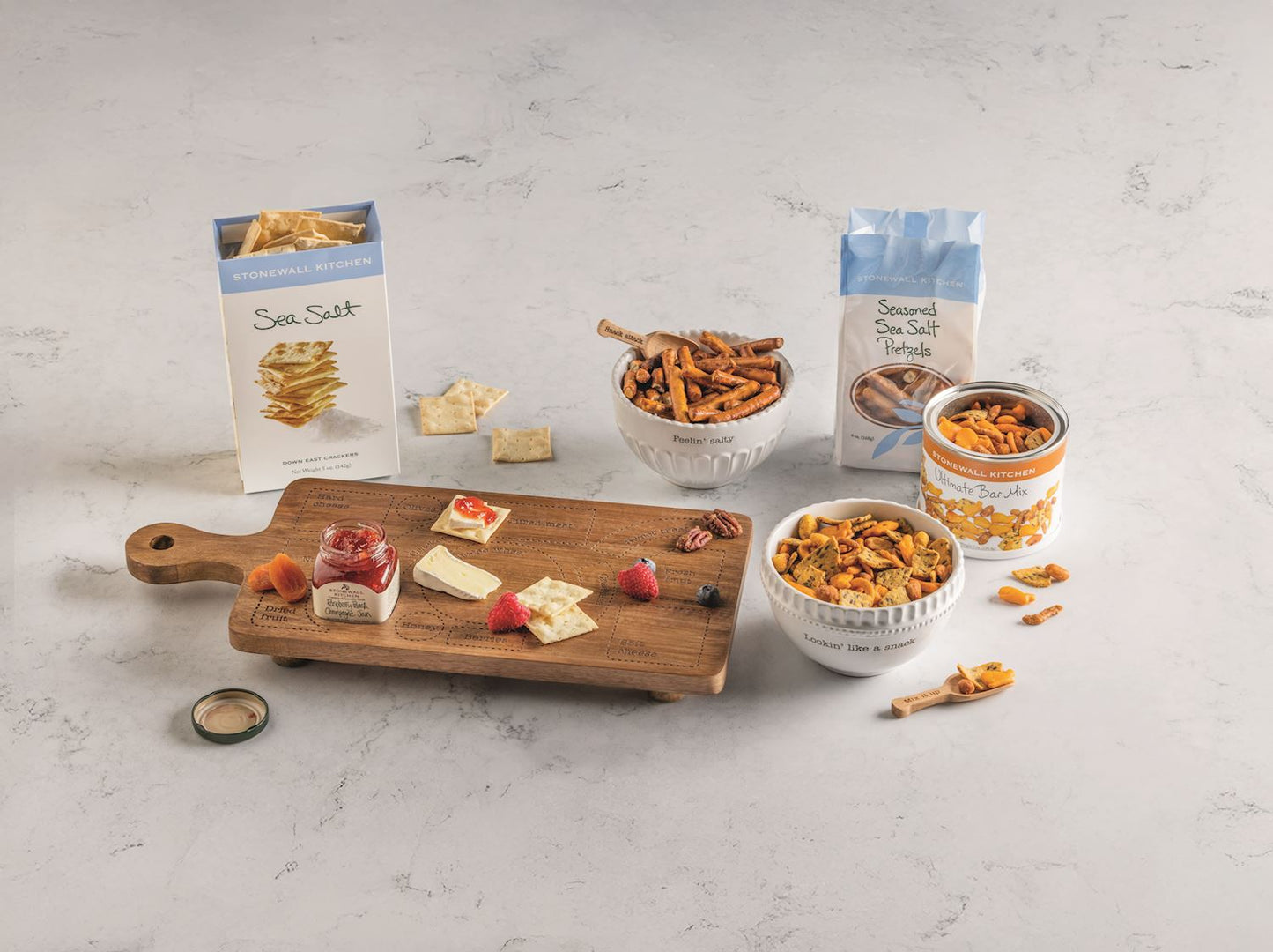 Snack Bowl & Pretzel