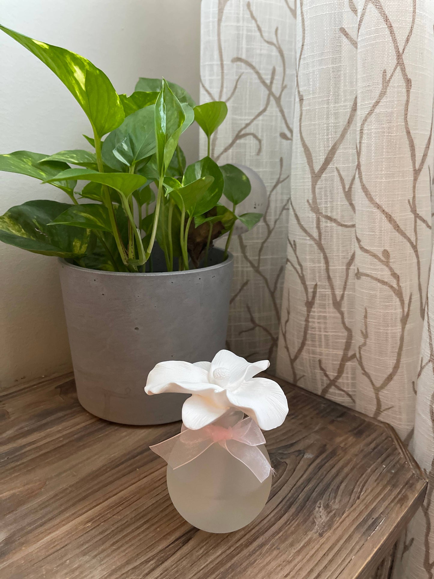 Ceramic Flower Diffuser Giftset - Lily of Valley