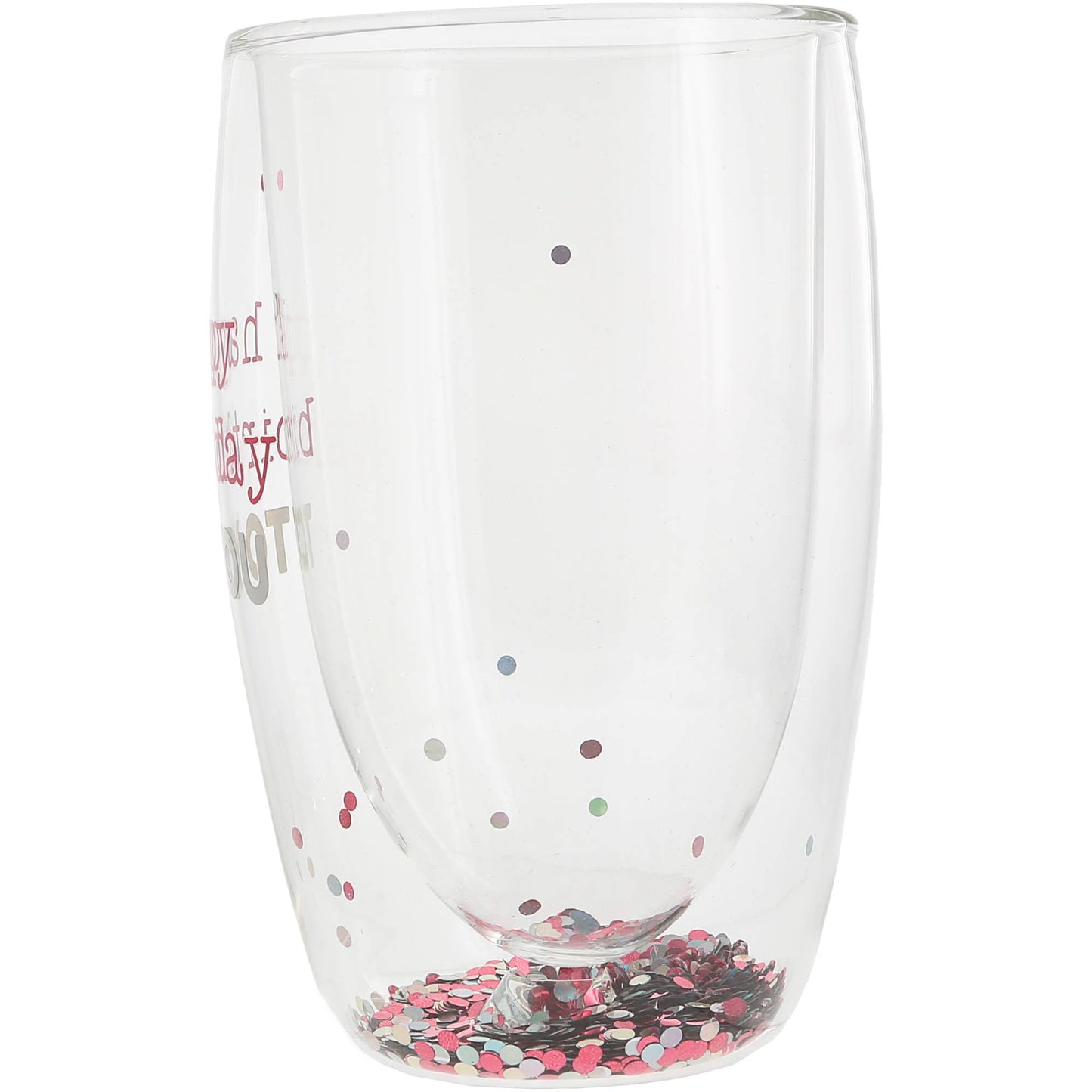 Happy Birthday - 14 oz Double-Walled Glass