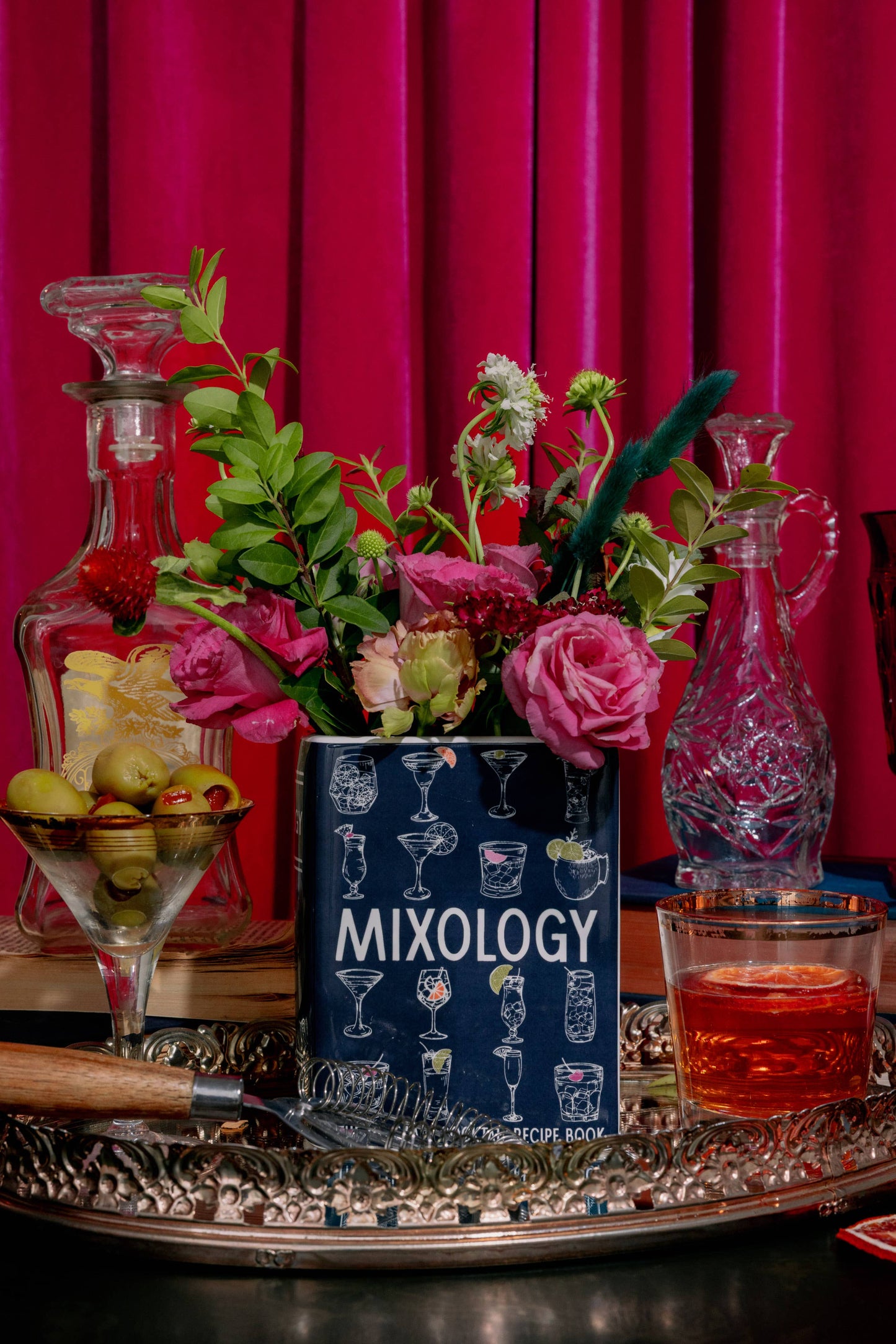 Small Book Vase, Mixology