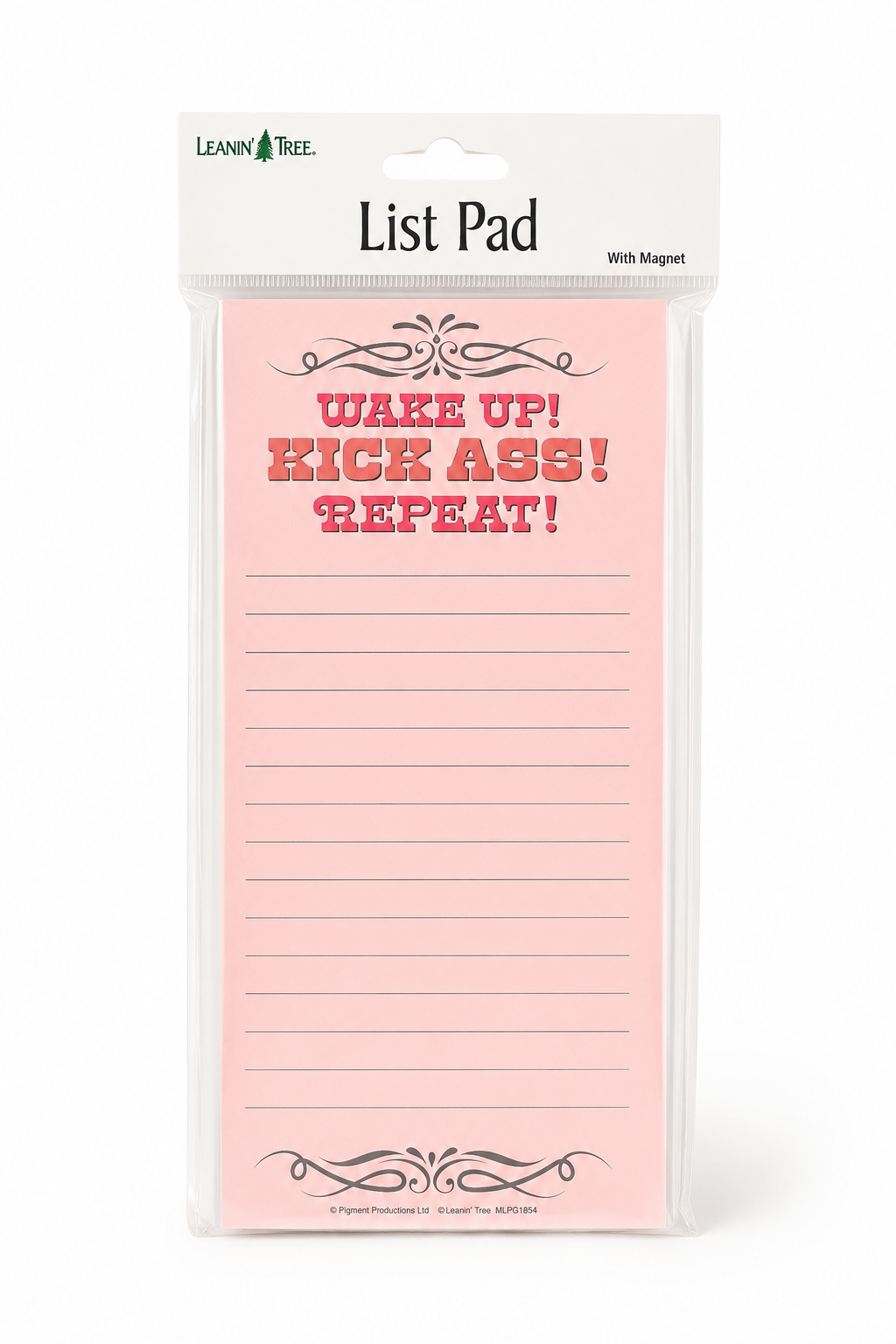Kickass Reminders List Pad