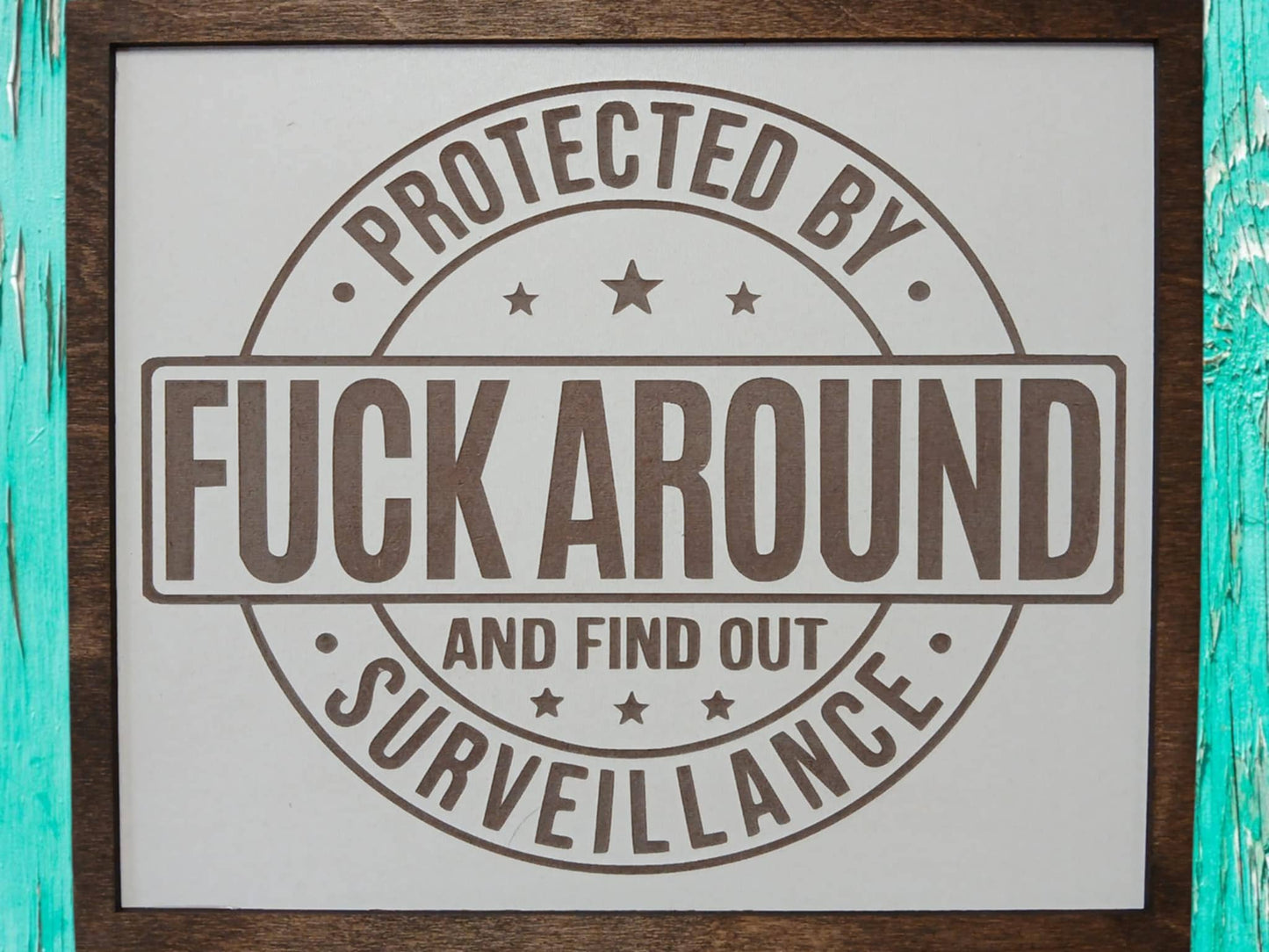 Porch Sign, Best gifts, Sign, FAFO, Bar, Man cave, Humor