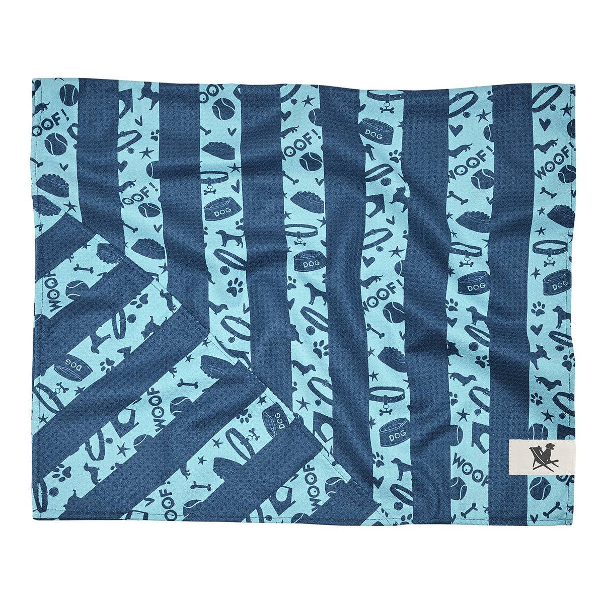 Dock & Bay Dog Towels - Bark Blue