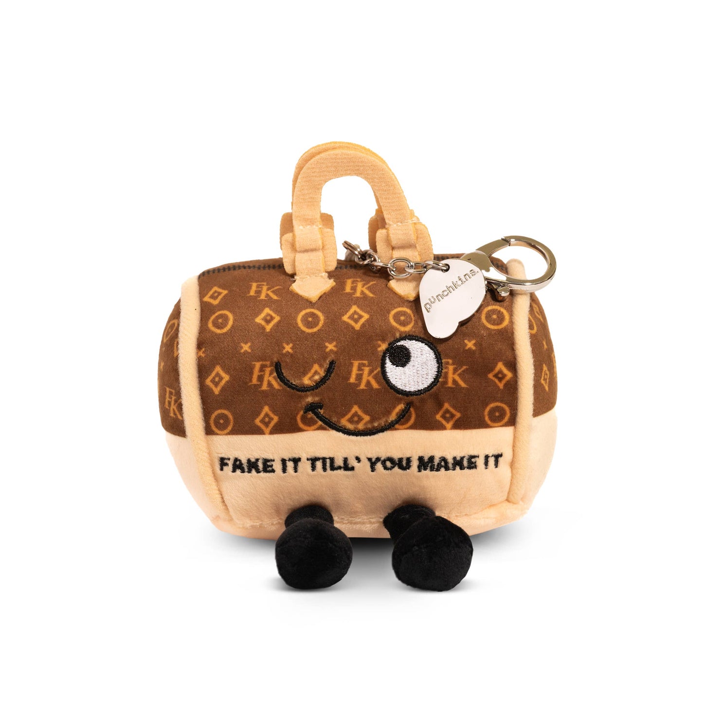 Handbag "Fake It" Plush Bag Charm Soft Toy Funny Cute Gift