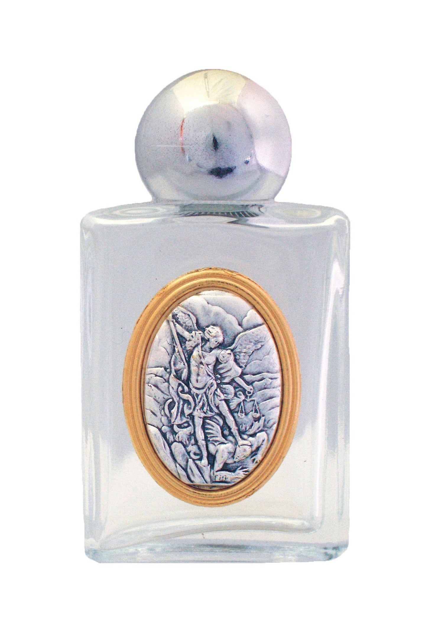 St. Michael Holy Water Bottle 1.75x3.25"