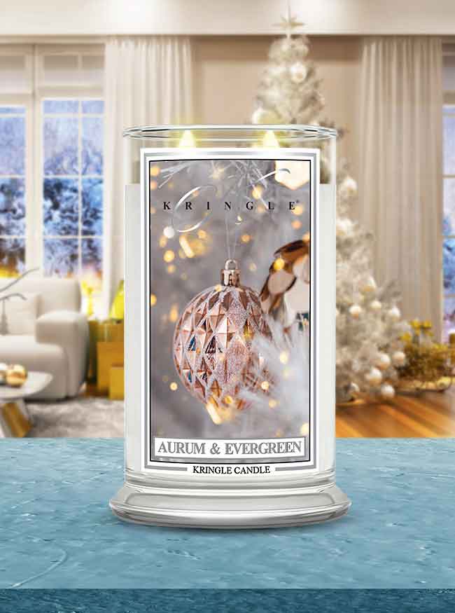 22oz 2W Kringle Classic: Aurum & Evergreen