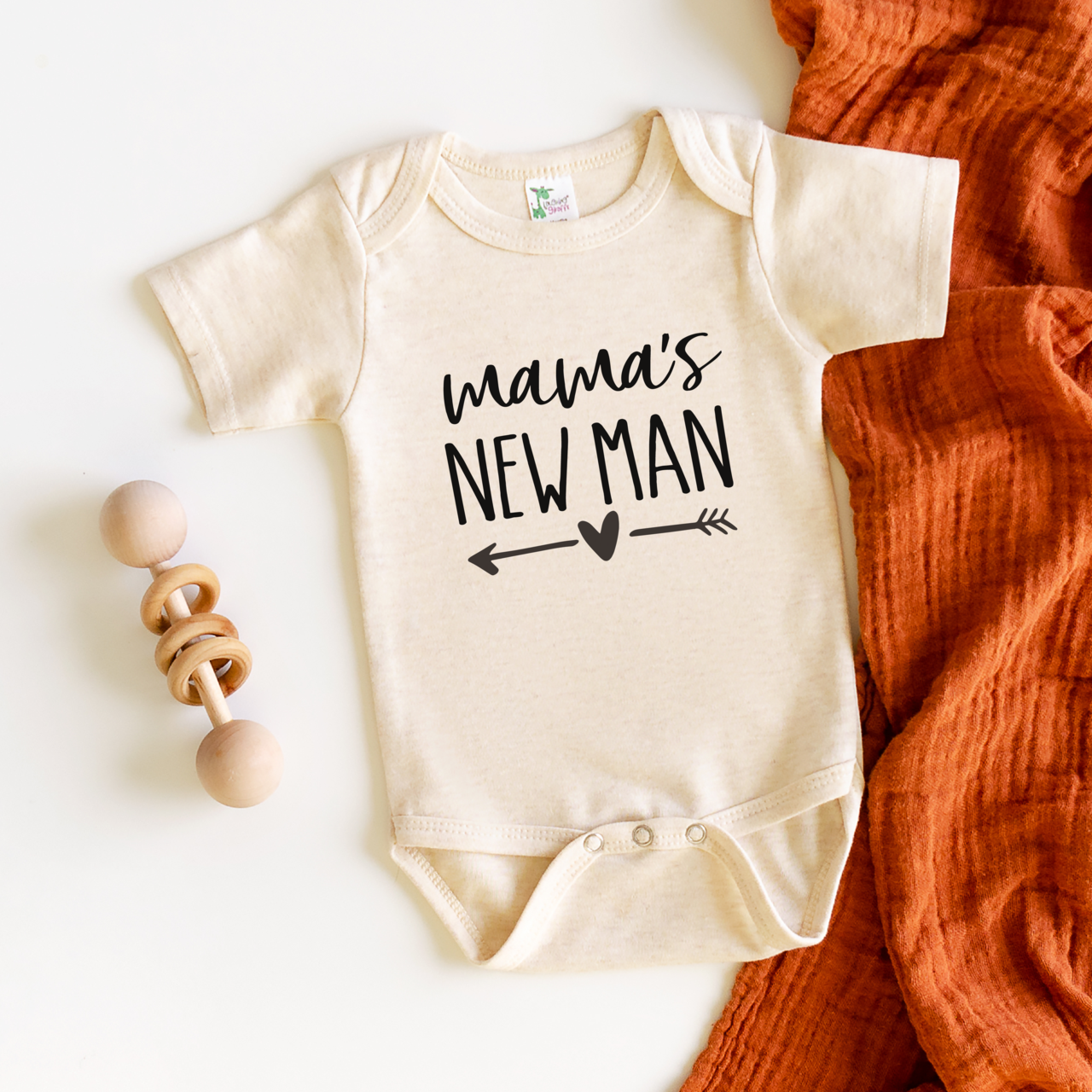 Mama's New Man, Baby Boy Onesie