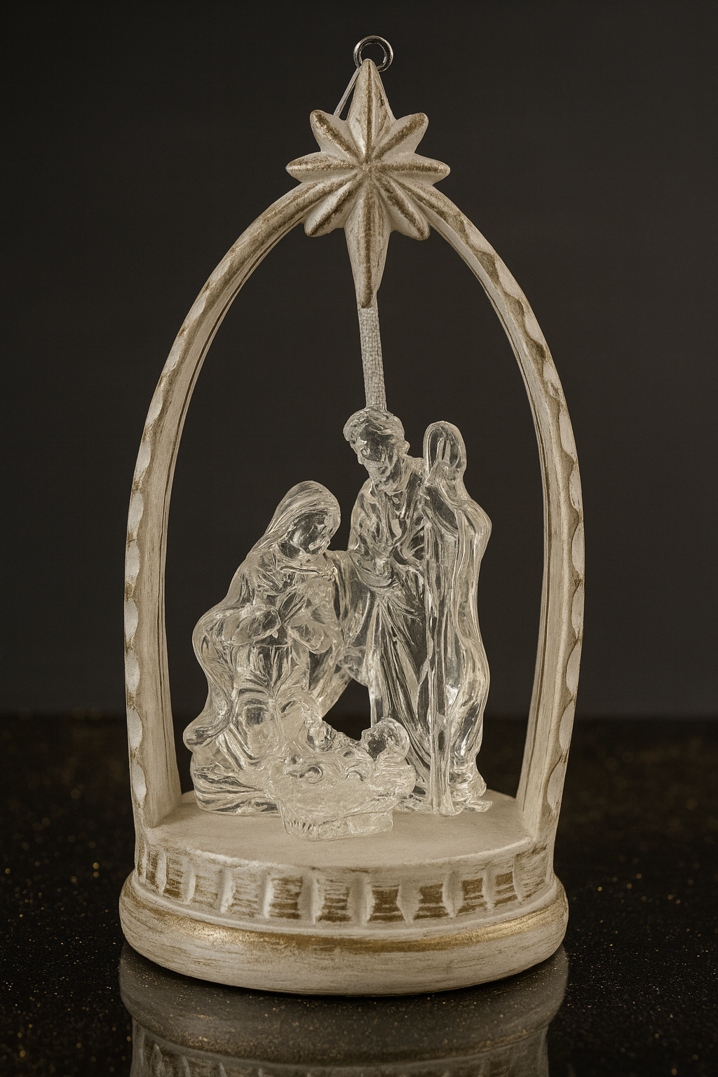Holy Family Lighted Ornament