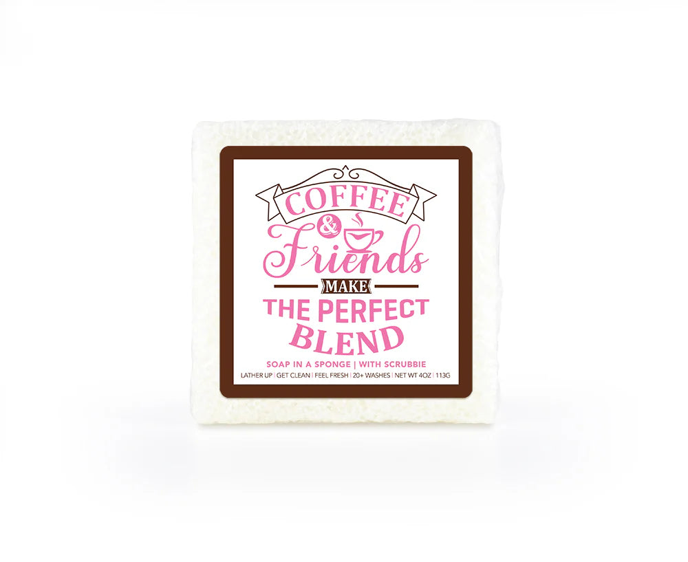 Caren Soap Sponge The Perfect Blend| Espresso Scent Square