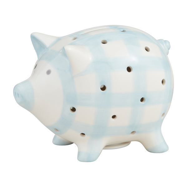 Blue Light Up Piggy Bank