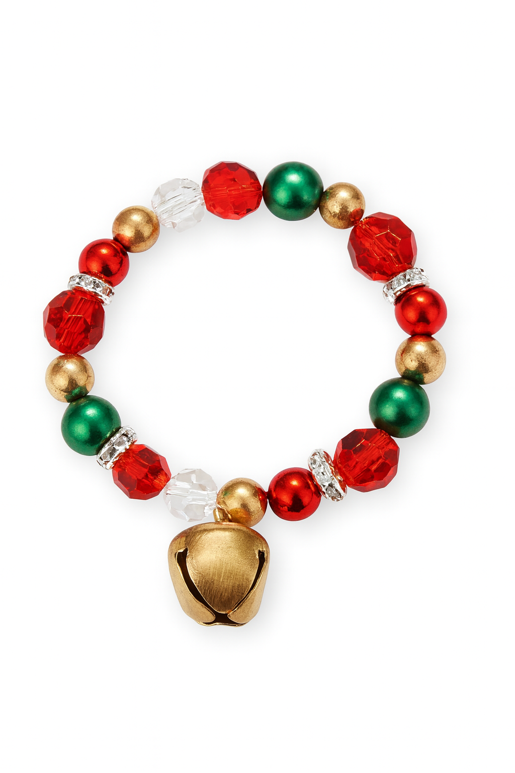 Beaded Jingle Bell Bracelet