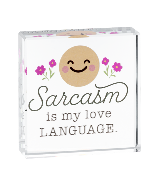 glass block sarcasm