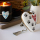Furever Art Heart Candle with Lid