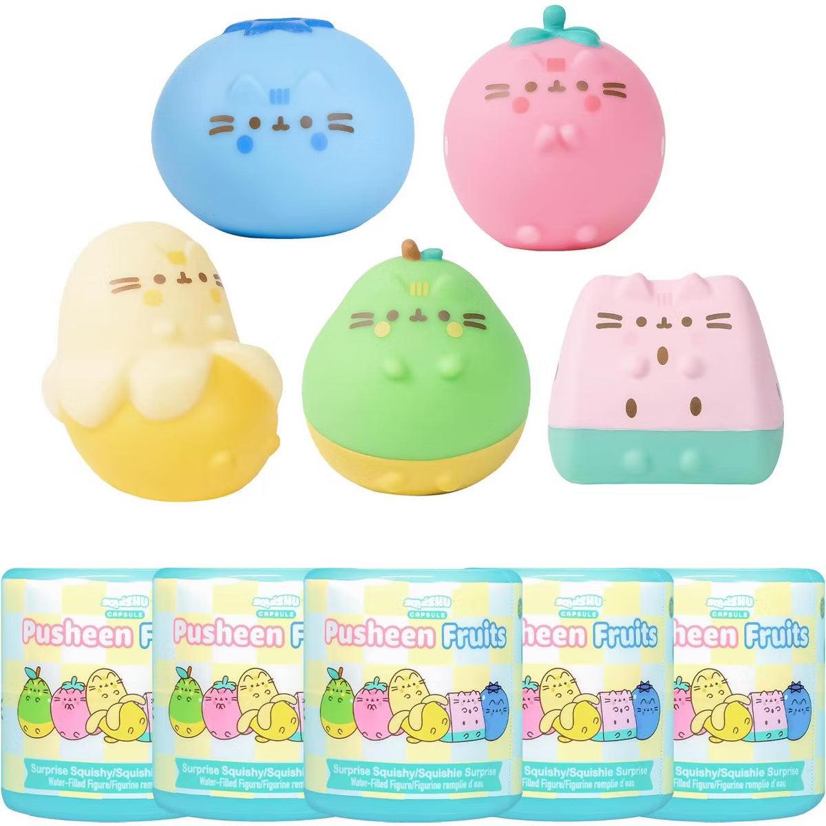 Pusheen Fruits Squishy The Cat Surprise Blind Collectible