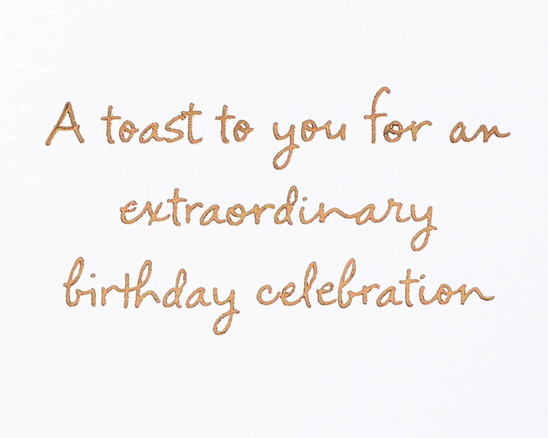 Birthday card celebration