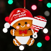 Baby gingerbread ornament
