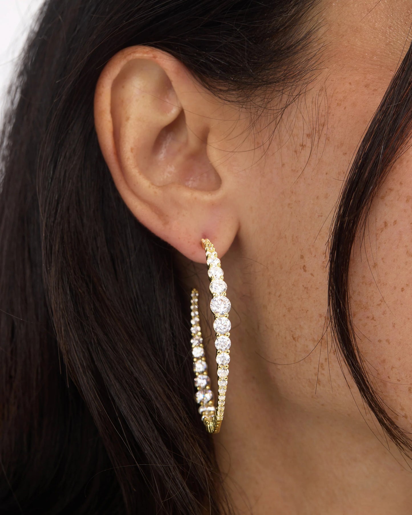 Oh She Fancy Graduated Hoops 2"