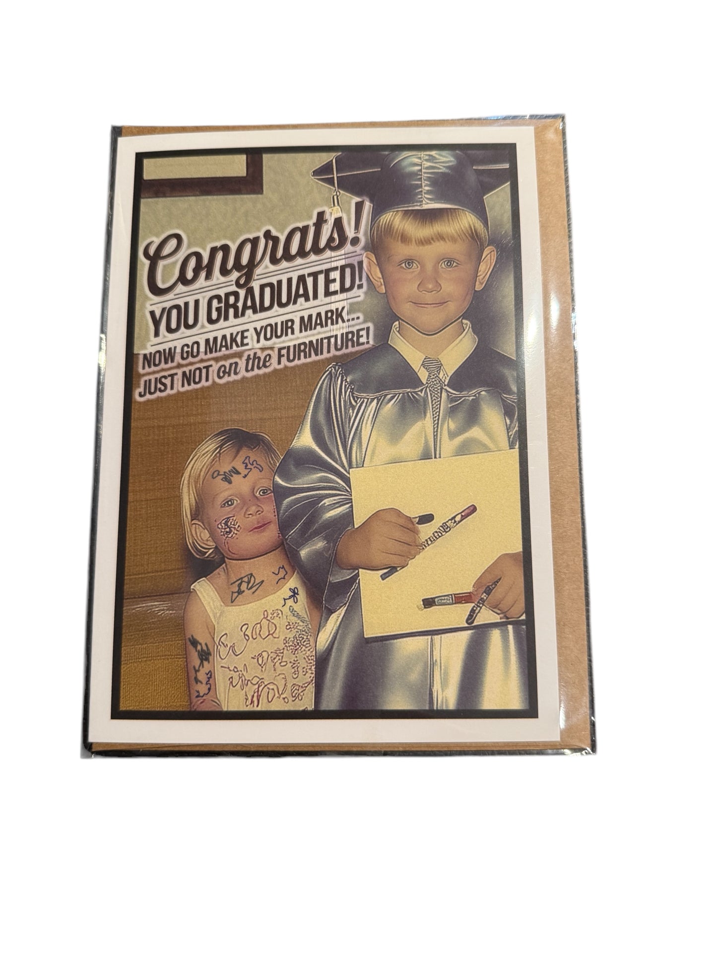 Congrats! You Graduated Card