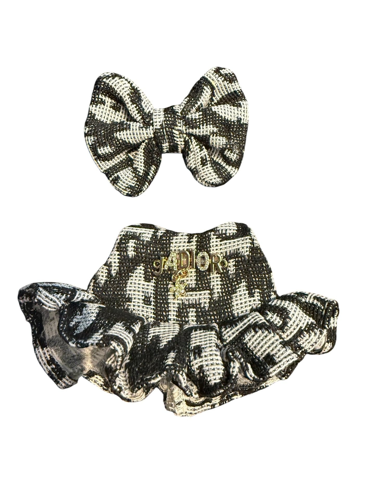 Labubu Dior Dress & Bow