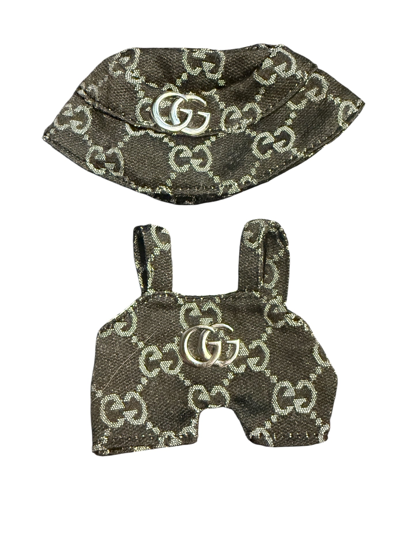Labubu Gucci Overalls & Hat