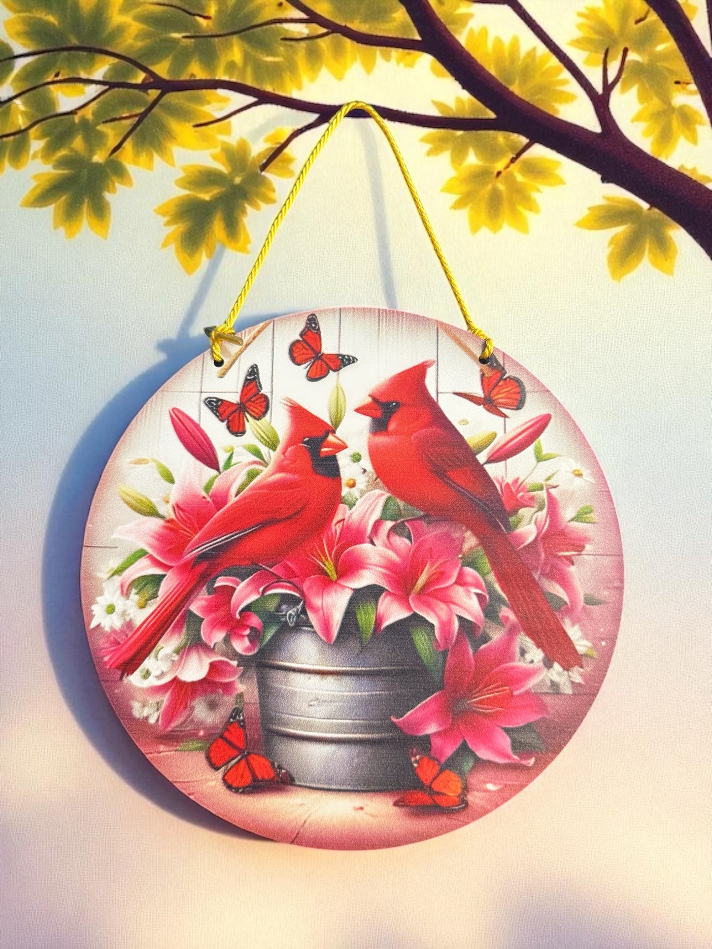 Cardinal Wind Chime