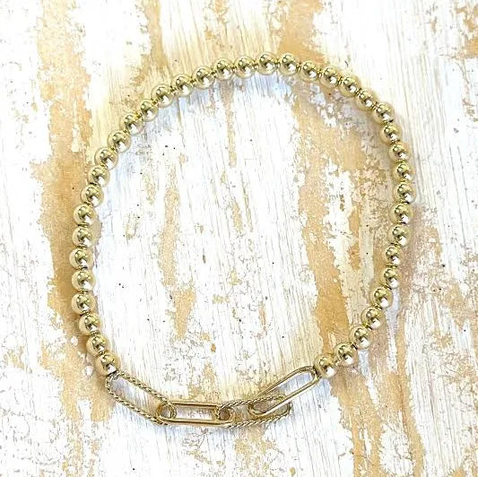 Bara Boheme Sophie Paperclip Bracelet