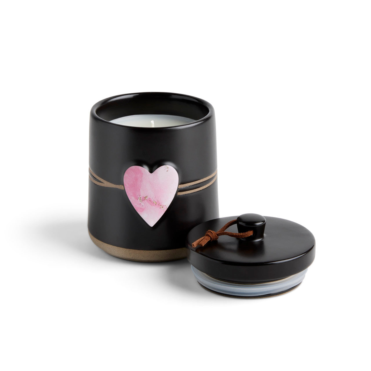 Strong Beautiful You Art Heart Candle w/ Lid