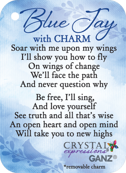 Blue Jay w/ Charm