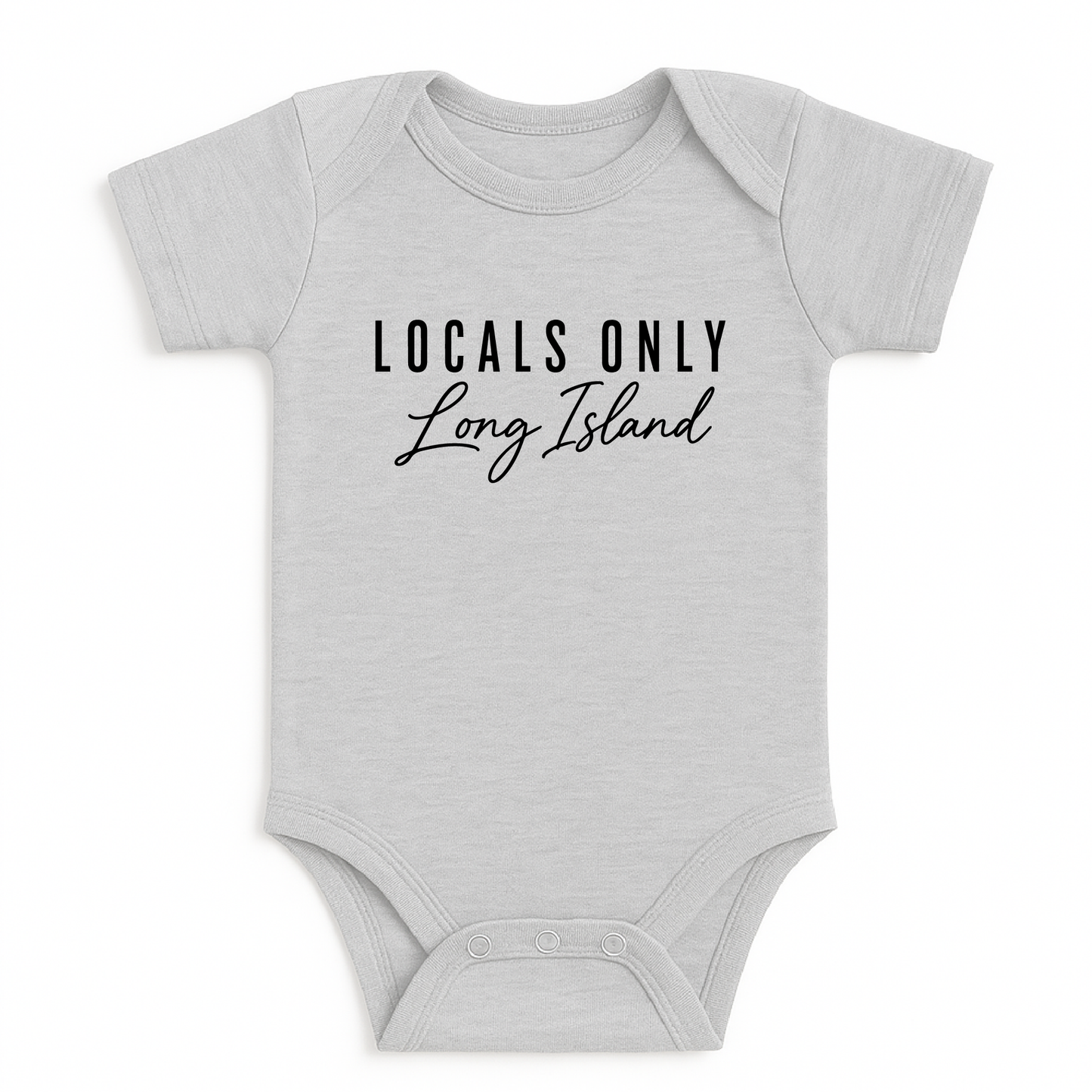 New York Baby Onesie, Long Island Locals Only