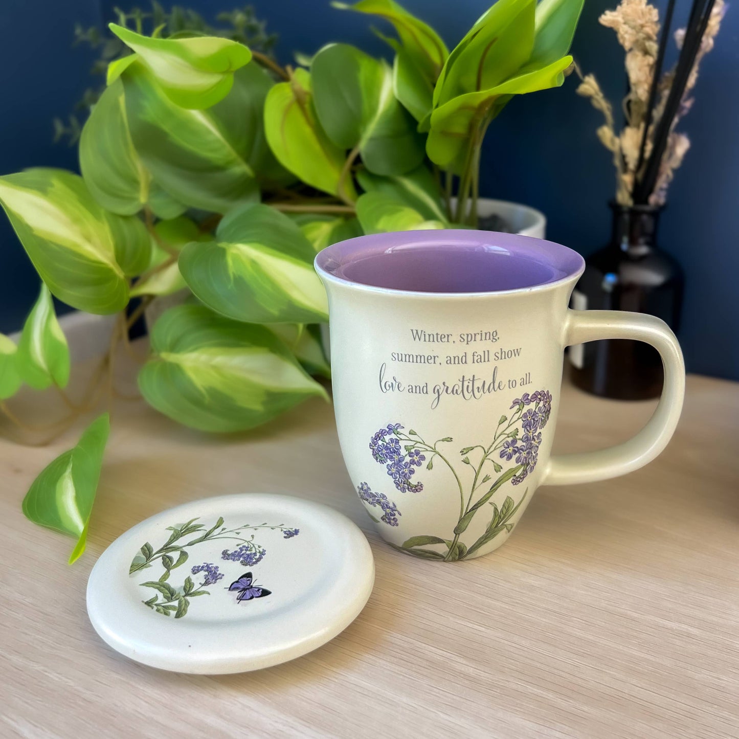 Gratitude Mug and Coaster Set