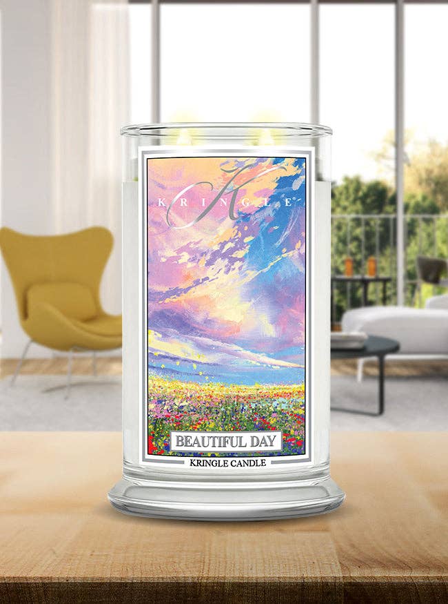 22oz 2W Classic: Beautiful Day Large Candle