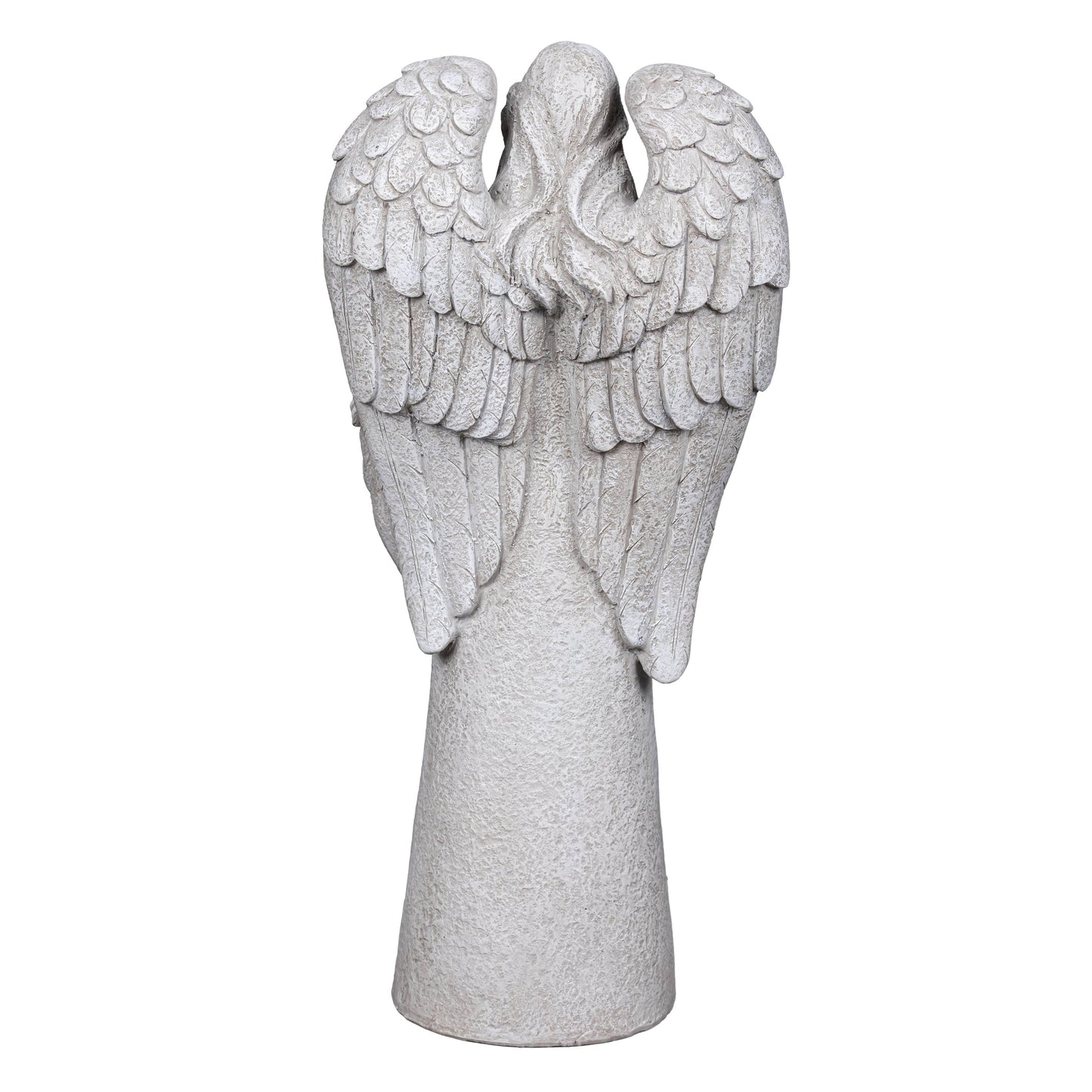 Memorial Bird Feeder, Resin Cardinal Angel, 16.5"H