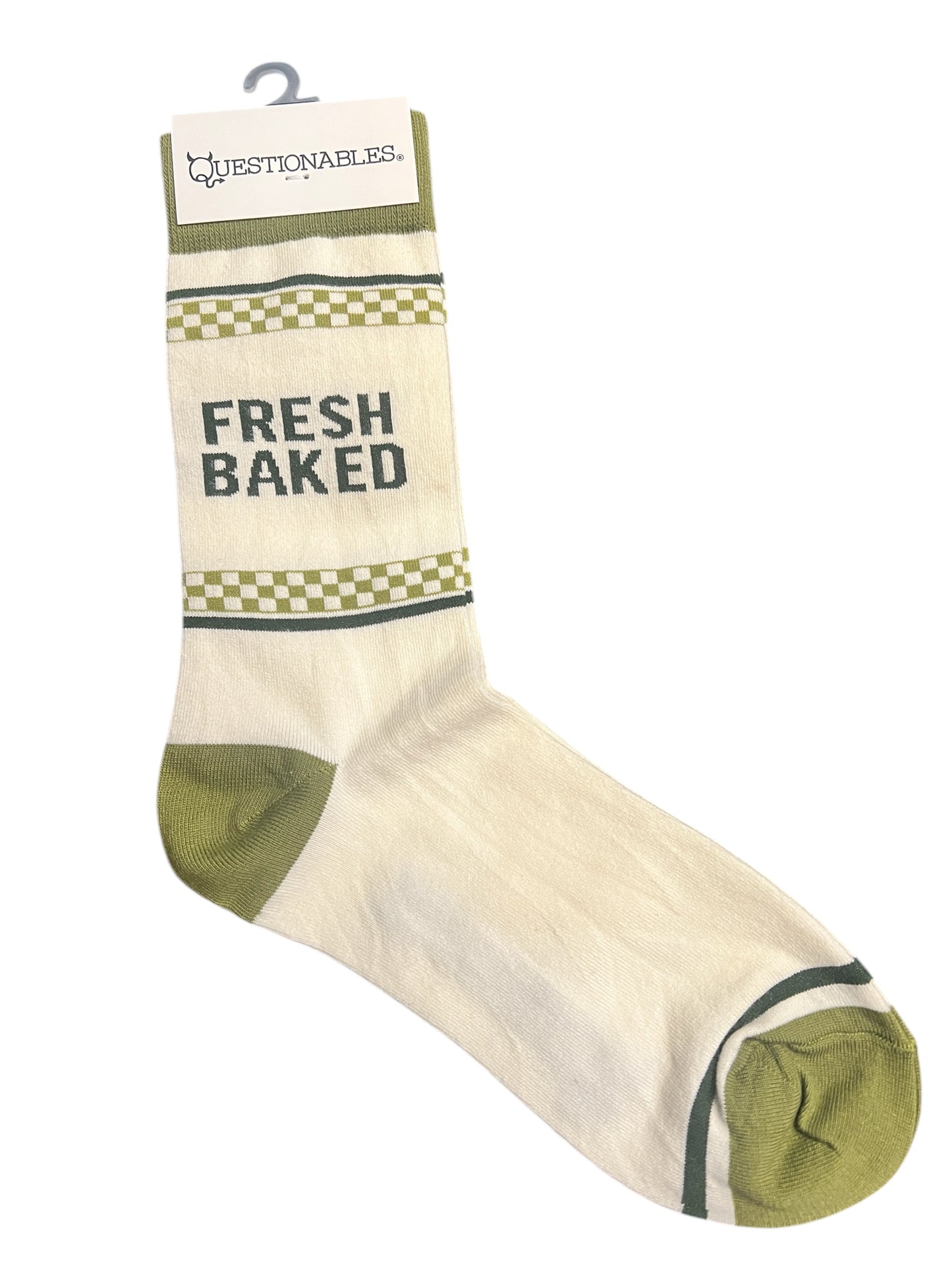 Funny Socks Fresh Baked - One size fits all.