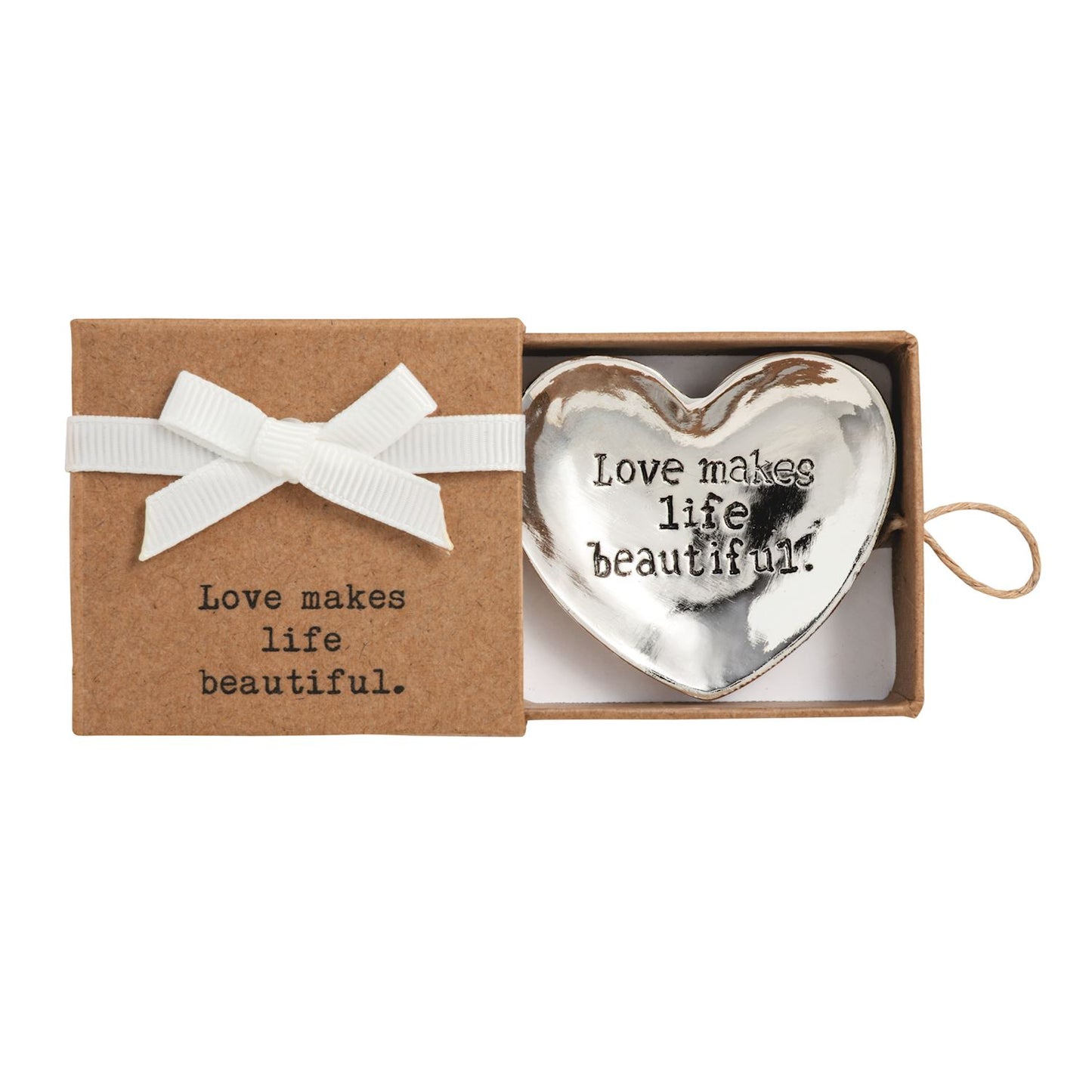 Life Metal Trinket Dish