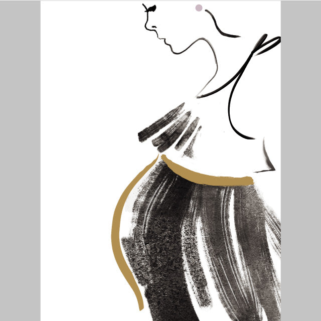 Baby Shower Card (Mom to be)