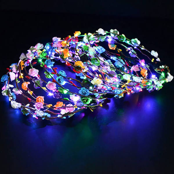 Lighted headband