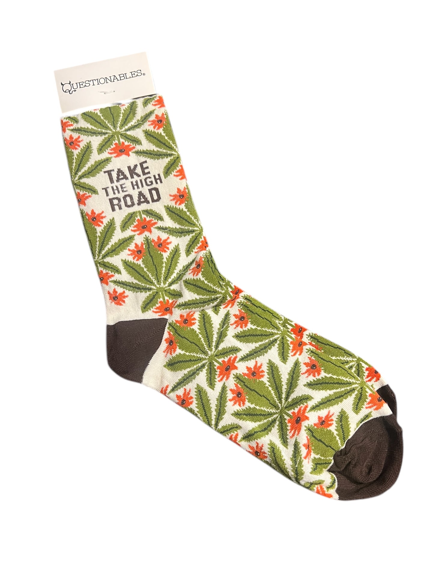 Take The High Road Socks